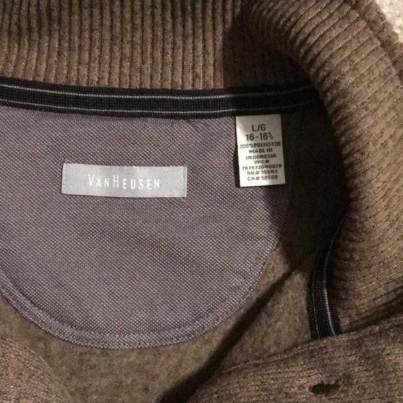 1/4 button pullover - Picture 2 of 4